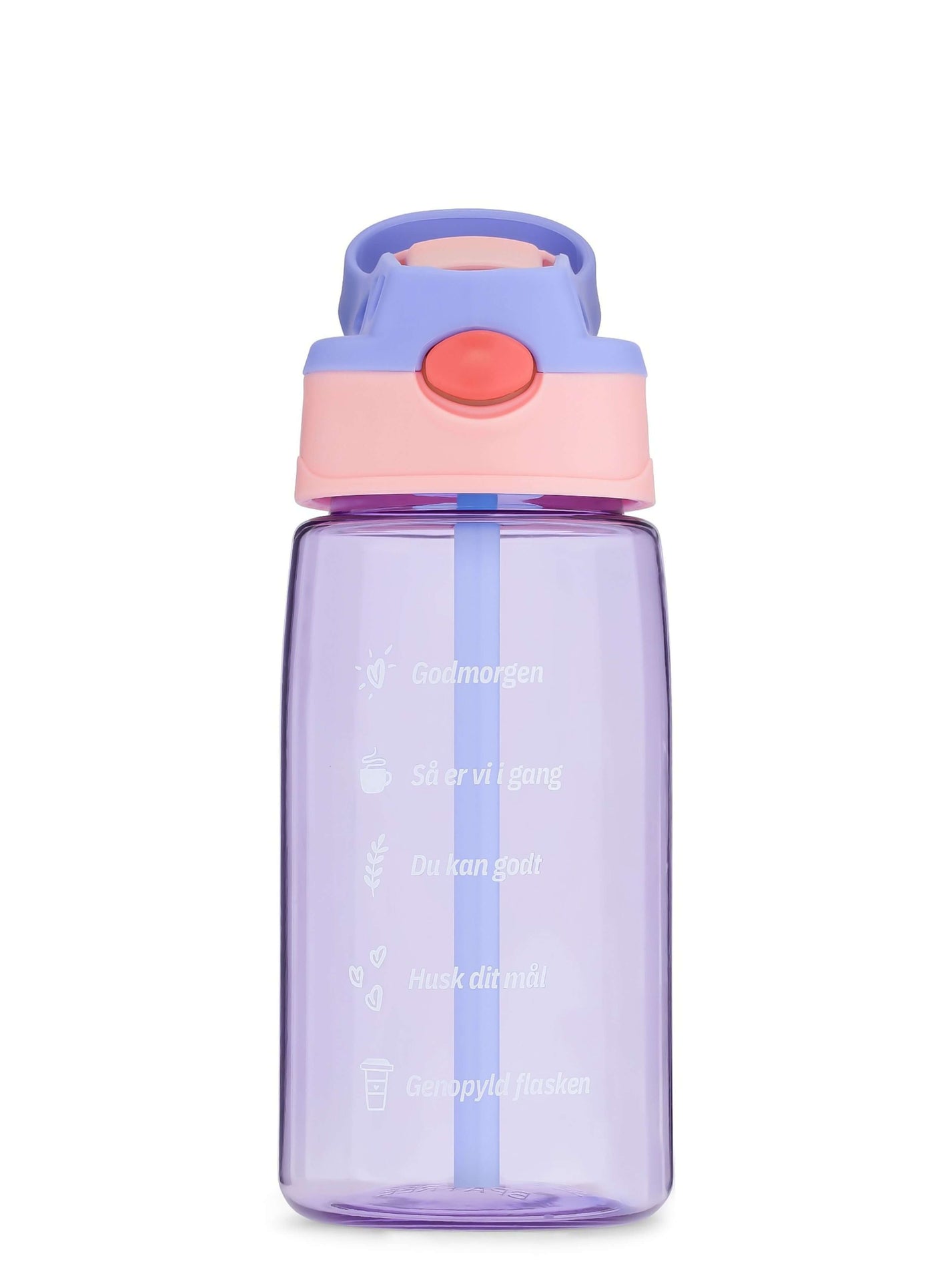 0,5L motiverande vattenflaska