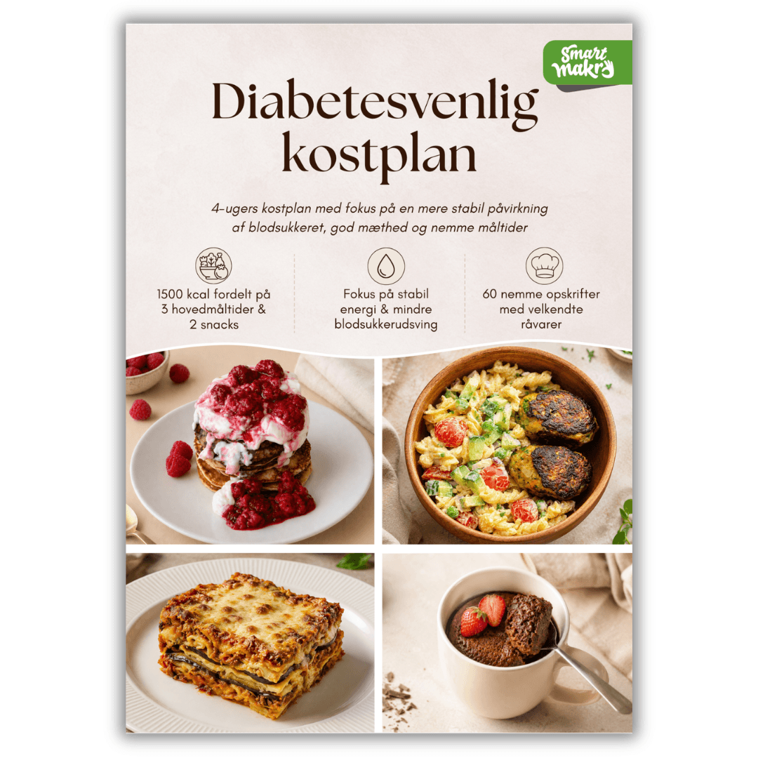 4-ugers kostplan (2. Sortering) (Til Præ- og Type 2 Diabetikere)