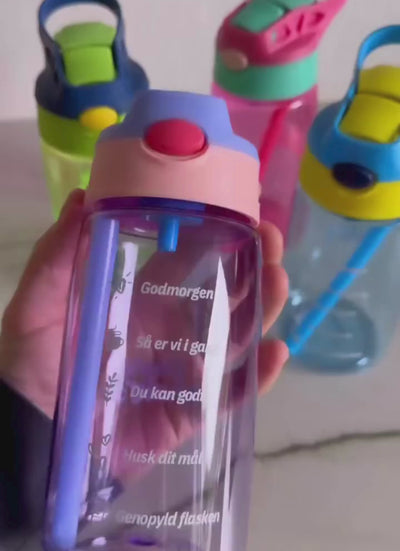 0,5L motiverande vattenflaska